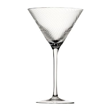 Utopia Twisted Hayworth Martini Glasses 300ml (Pack of 6)