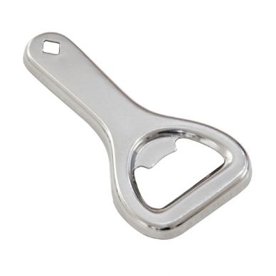 Beaumont Small Stainless Steel Hand Held Bottle Opener (Pack of 10)
