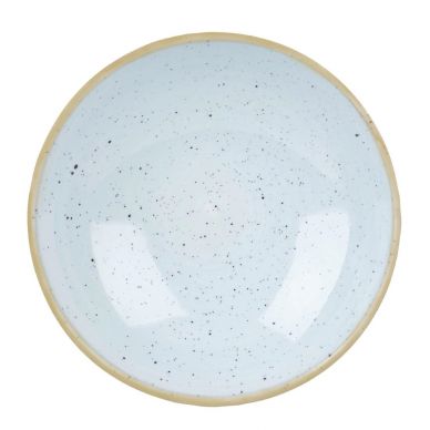 Churchill Stonecast Round Coupe Bowl Duck Egg Blue 182mm (Pack of 12)