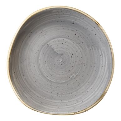 Churchill Stonecast Round Plate Peppercorn Grey 186mm (Pack of 12)