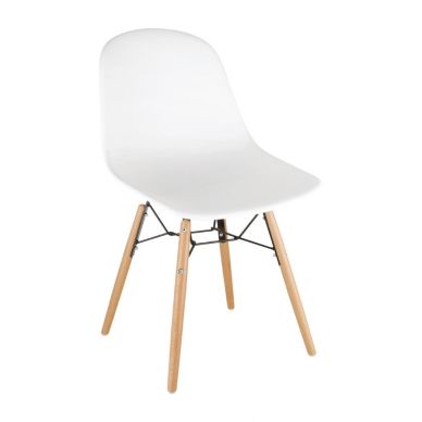 Bolero Arlo Side Chair White (Pack of 2)