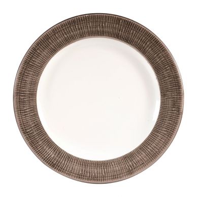 Churchill Bamboo Footed Plates Dusk 276mm (Pack of 12)