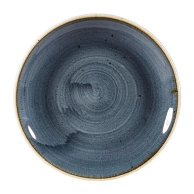 Churchill Stonecast Coupe Plates Blueberry 165mm (Pack of 12)
