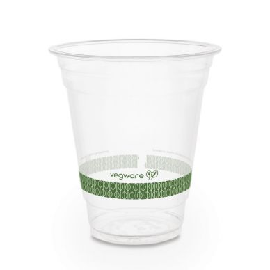 Vegware Compostable PLA Cold Cups 340ml / 12oz (Pack of 1000)