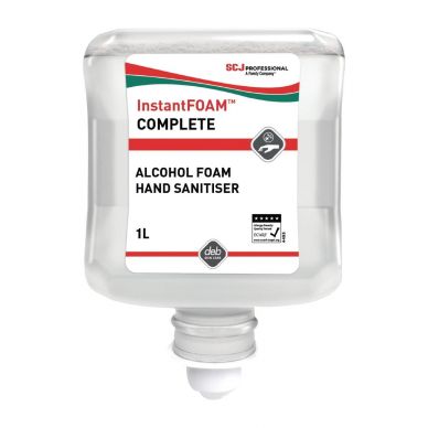Deb Instant FOAM Unperfumed Foam Hand Sanitiser 1Ltr