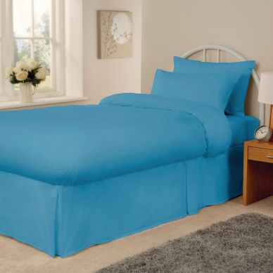 Mitre Essentials Spectrum Fitted Sheets Turquoise