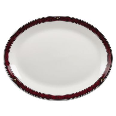 Churchill Milan Oval Platters 305mm (Pack of 12)
