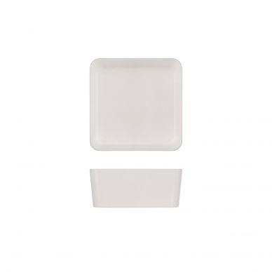 White Tokyo Melamine Large Bento Box Insert 17 x 7cm - Pack of 6