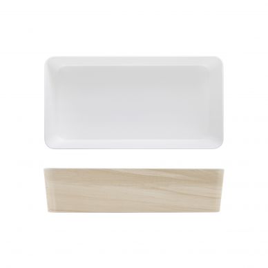 White Oak Tokyo Melamine Bento Outer Box 34.8 x 18 x 7.8cm - Pack of 3