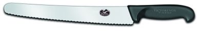 Black Handle Victorinox Serrated Pastry Knife (26cm)