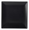 Luna Stoneware Black Square Plate 21cm/8.25