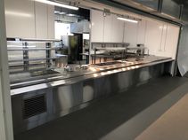 Stainless Bespoke Servery For A National Energy Supplier