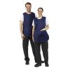 Whites One Size Tabard With Pocket Navy Blue