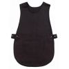 Whites One Size Tabard With Pocket Black