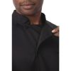 Chef Works Unisex Montreal Cool Vent Short Sleeve Chefs Jacket Black