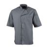 Chef Works Valais Signature Series Unisex Chefs Jacket Grey