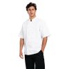 Whites Boston Unisex Chefs Jacket short-sleeve White