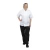 Whites Boston Unisex Chefs Jacket short-sleeve White