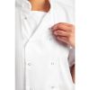 Whites Boston Unisex Chefs Jacket short-sleeve White