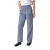 Whites Unisex Vegas Chefs Trousers Small Blue and White Check