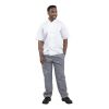 Whites Unisex Vegas Chefs Trousers Small Blue and White Check