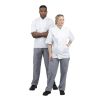 Whites Unisex Vegas Chefs Trousers Small Blue and White Check