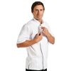 Chef Works Springfield Zipper Mens Chefs Jacket White