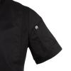 Chef Works Springfield Zipper Mens Chefs Jacket Black