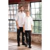 Southside Chefs Jacket Short Sleeve White