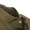 Southside Band Collar Chefs Jacket Khaki