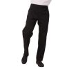 Chef Works Black Recycled Lightweight Chef Trousers