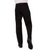 Chef Works Black Recycled Lightweight Chef Trousers