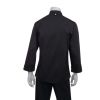 Chef Works Unisex Hartford Lightweight Chef Jacket Black