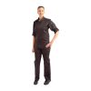 Chef Works Unisex Hartford Lightweight Chef Jacket Black