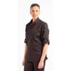 Chef Works Unisex Hartford Lightweight Chef Jacket Black