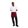 Whites Short Bistro Apron Burgundy