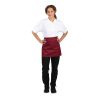 Whites Waist Apron Polycotton Burgundy