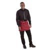 Whites Waist Apron Polycotton Burgundy