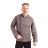 Chef Works Urban Hartford Lightweight Zipper Chefs Jacket Graphite