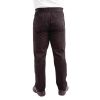 Chef Works Men's Lightweight Slim Trouser Black