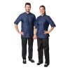 Southside NY Queens Womens Denim Lightweight Chef Shirt