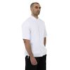 Southside Band Collar Chefs Jacket White