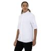 Southside Band Collar Chefs Jacket White