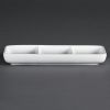 Olympia Whiteware 3 Section Dishes (12 pack)