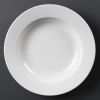 Olympia Whiteware Deep Plates 270mm 430ml (Pack of 6)