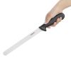 Hygiplas Serrated Slicer Black 24.8cm