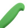 Hygiplas Serrated Vegetable Knife Green 10.5cm