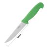 Hygiplas Serrated Vegetable Knife Green 10cm