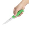 Hygiplas Serrated Vegetable Knife Green 10cm