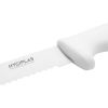 Hygiplas Serrated Slicer White 25.5cm